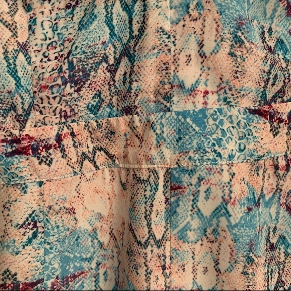 Lovers + Friends Cleo Romper in Pastel Python Size Small - Picture 4 of 6